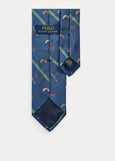 Laços Polo Ralph Lauren Fisherman's Club Silk Homem 42698-TEFU